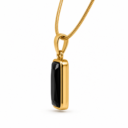 Midnight Bar Pendant Necklace for Women | Elegant Minimalist Jewelry