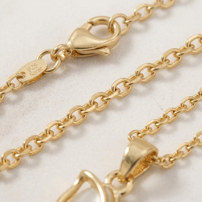 Lumina Gold Tulip Pendant Necklace | Floral Petal