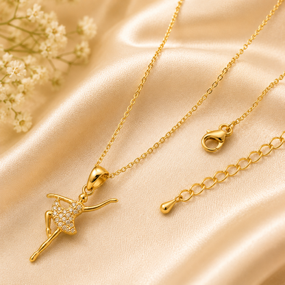 Twirl Charm Pendant | Minimalist Dainty Necklace