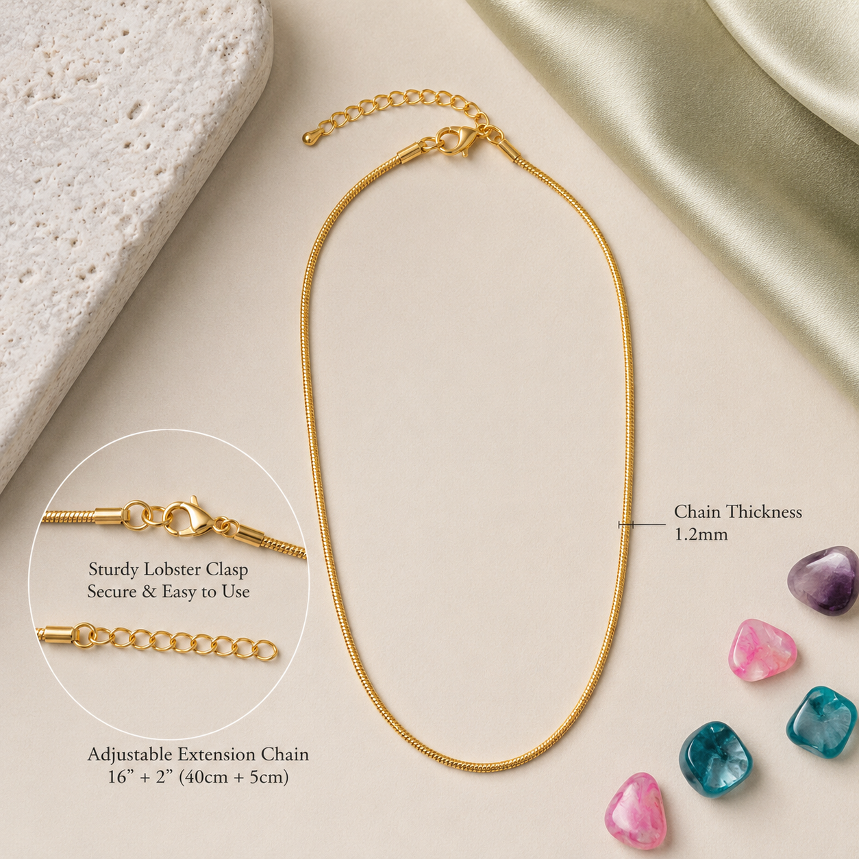 Classic Amber Drop Pendant | Floral Petal